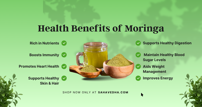 health benefits of moringa powder